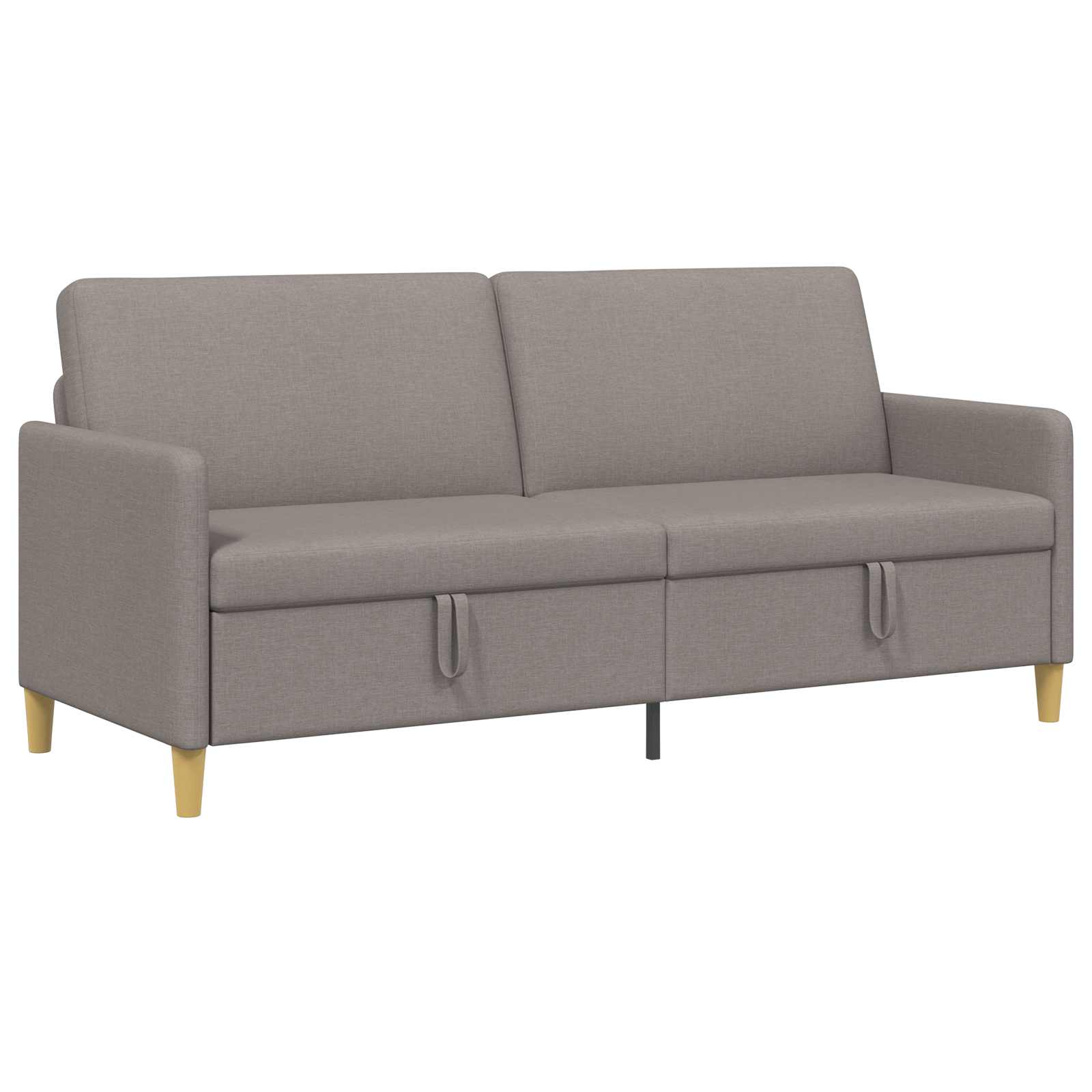 Sofa s pohranom Sivosmeđa 192 x 78 x 87 cm Poliester