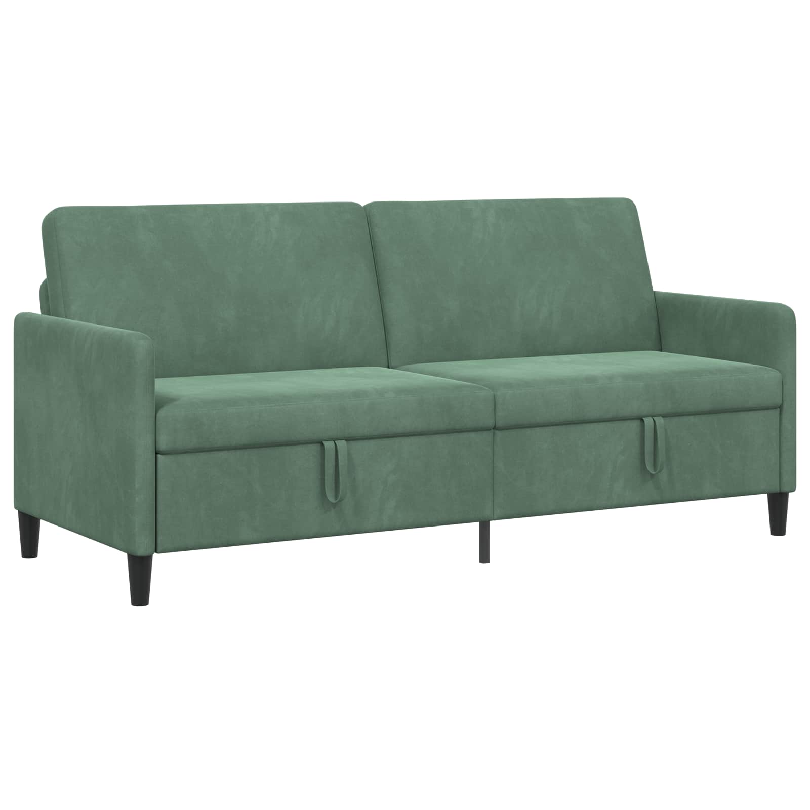 Sofa s pohranom Morska zelena 192 x 78 x 87 cm Poliester