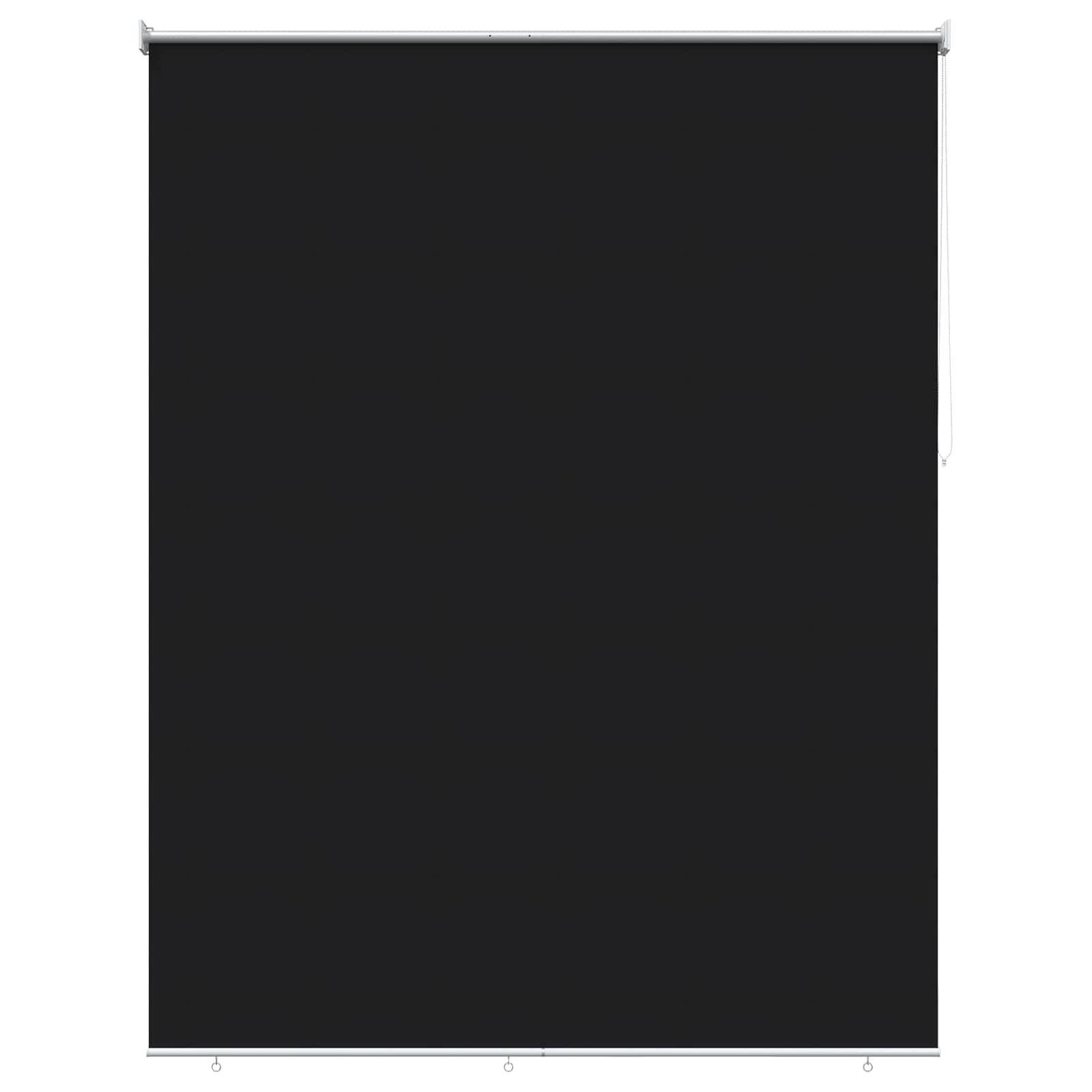 Roleta zaštita od UV zračenja Crna 200 x 140 cm Poliester