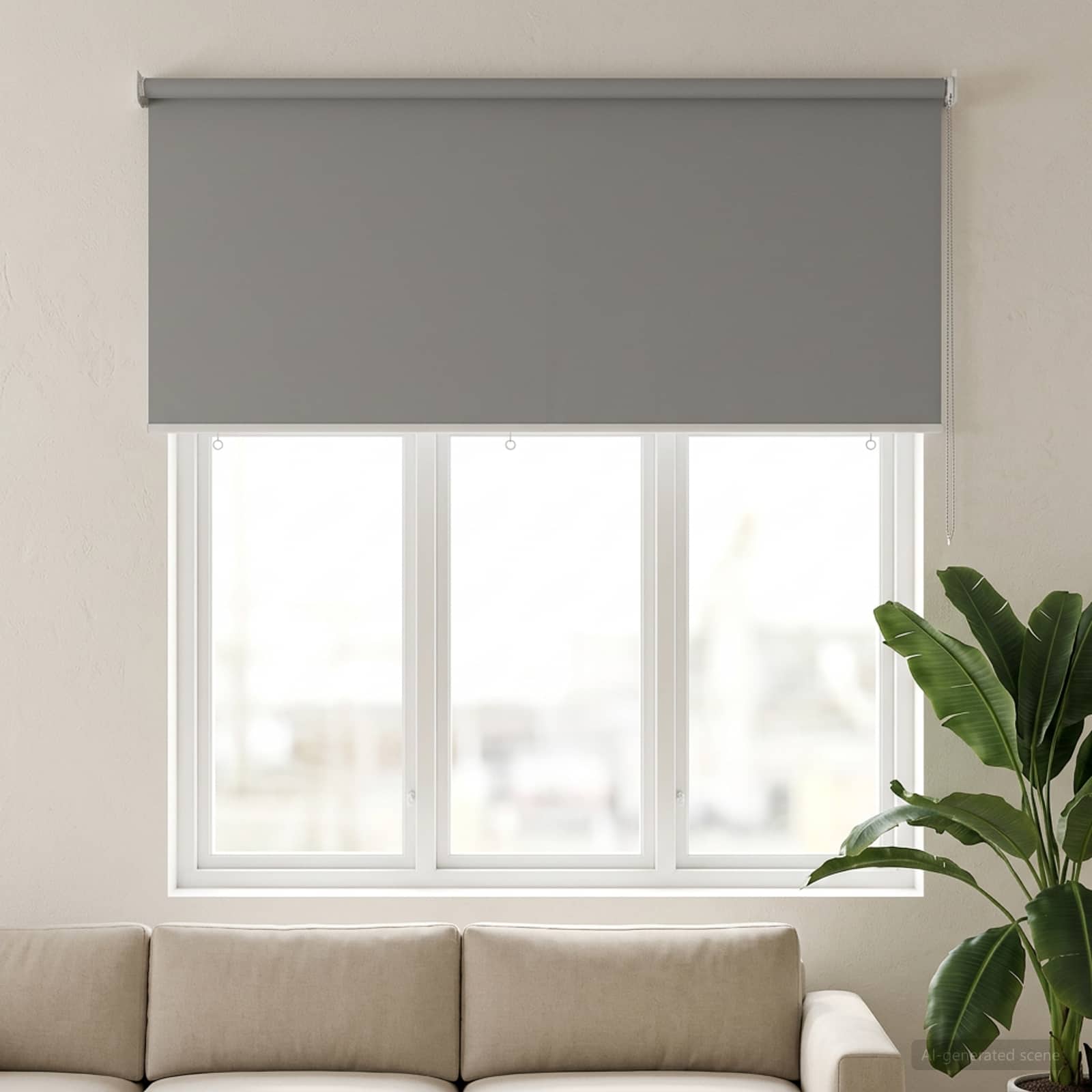Roleta zaštita od UV zračenja Svjetlosiva 200 x 140 cm