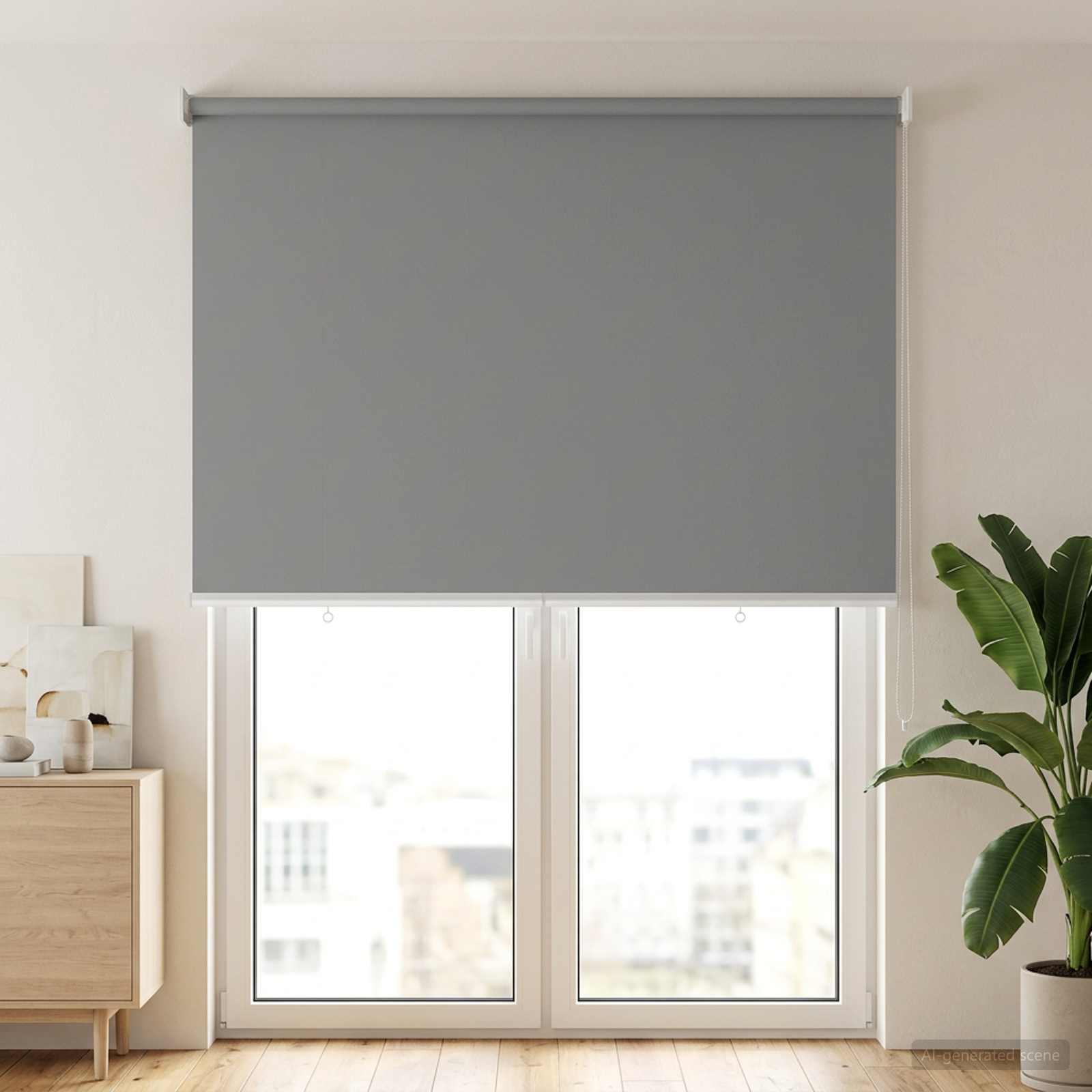 Roleta zaštita od UV zračenja Svjetlosiva 100 x 230 cm