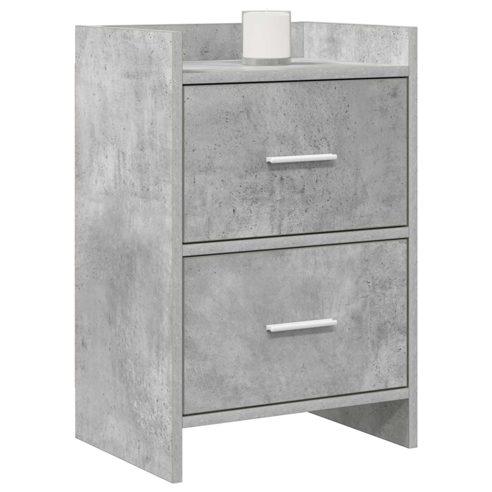 Noćni ormarići 2 pcs Betonska siva 40 x 30 x 60 cm