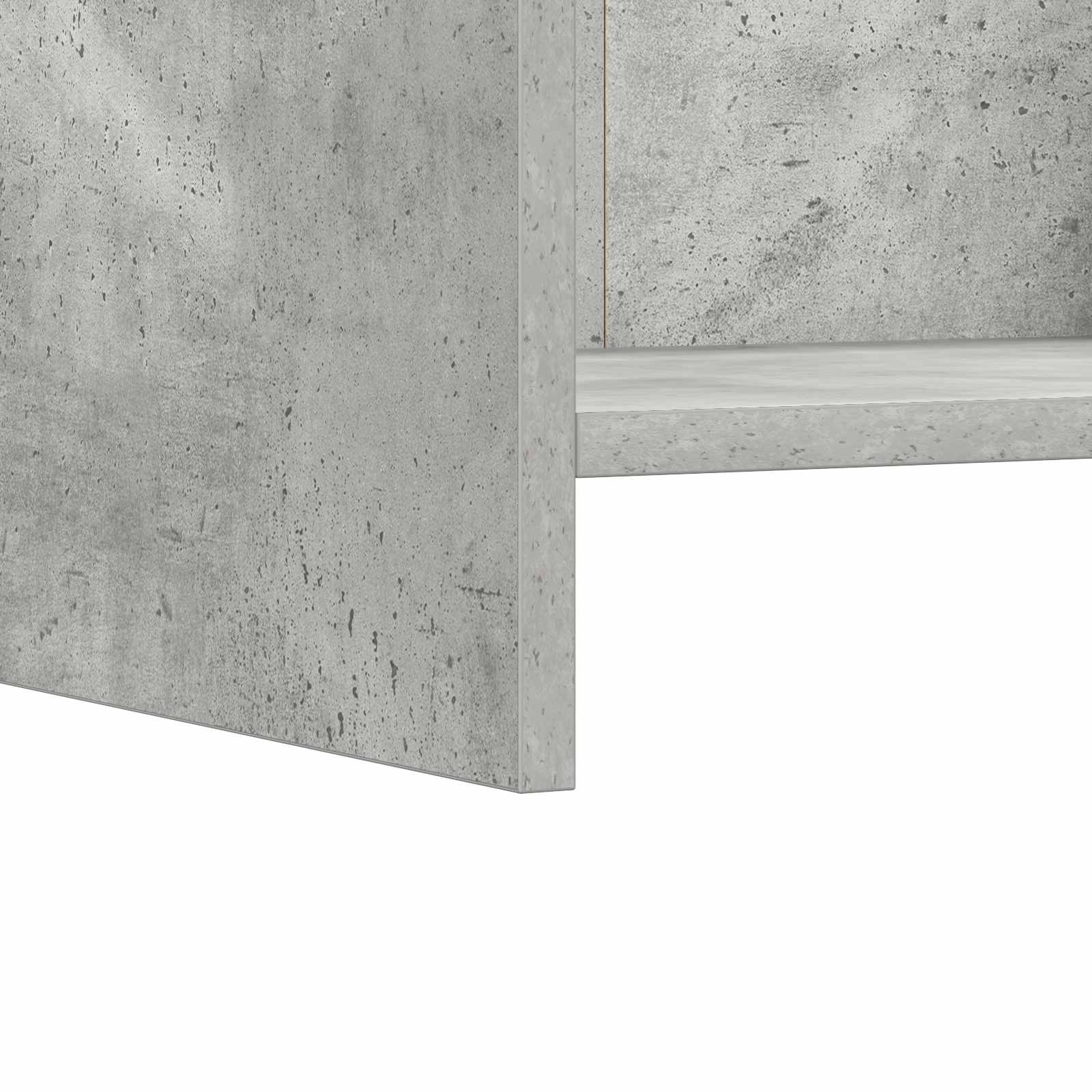 Noćni ormarići Betonska siva 40 x 30 x 60 cm Konstruirano drvo