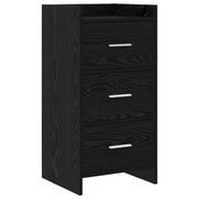 Kreveta Crni hrast 40 x 36 x 80 cm Konstruirano drvo