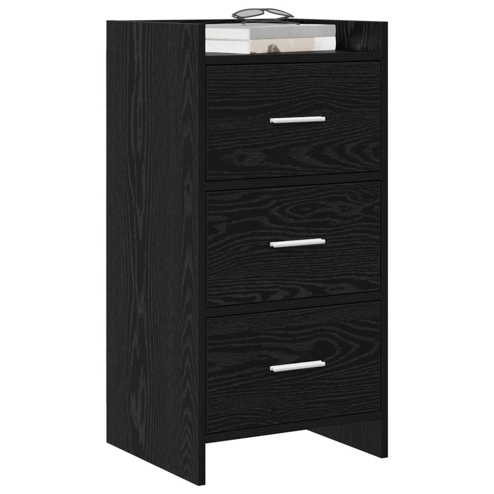 Kreveta Crni hrast 40 x 36 x 80 cm Konstruirano drvo