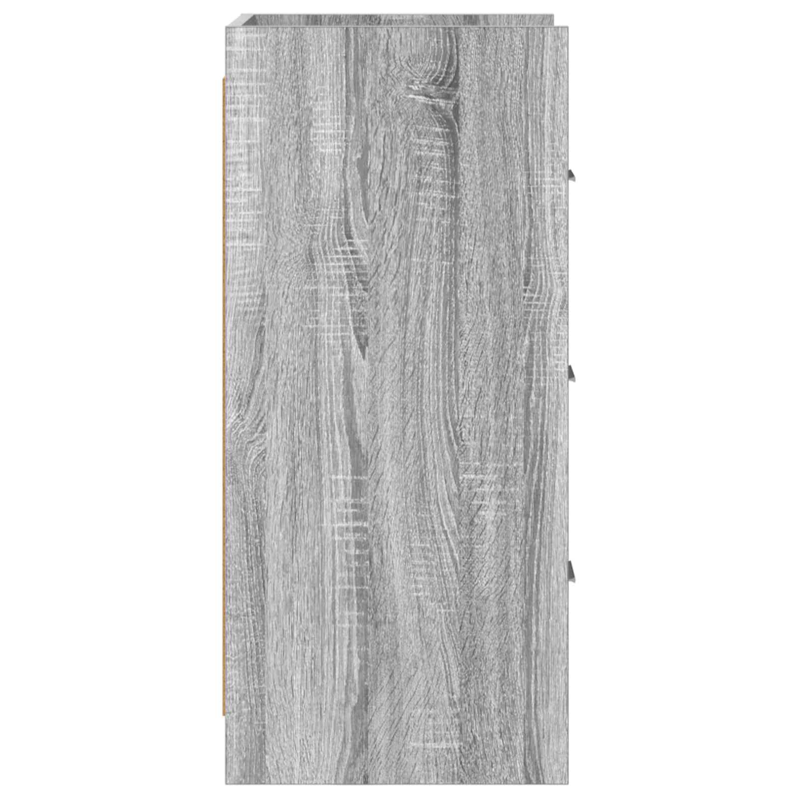Kreveta Siva Sonoma 40 x 36 x 80 cm Konstruirano drvo