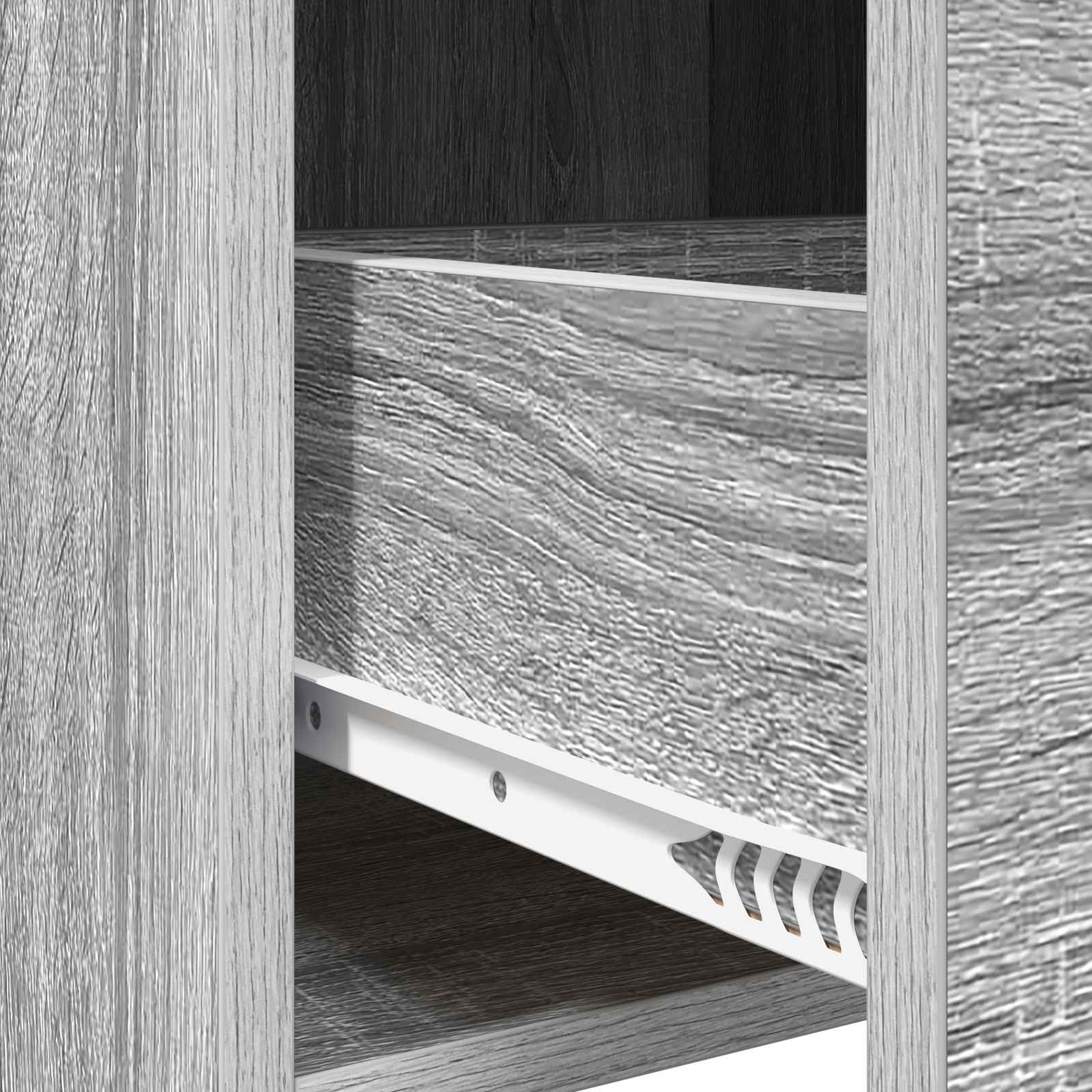Kreveta Siva Sonoma 40 x 36 x 80 cm Konstruirano drvo