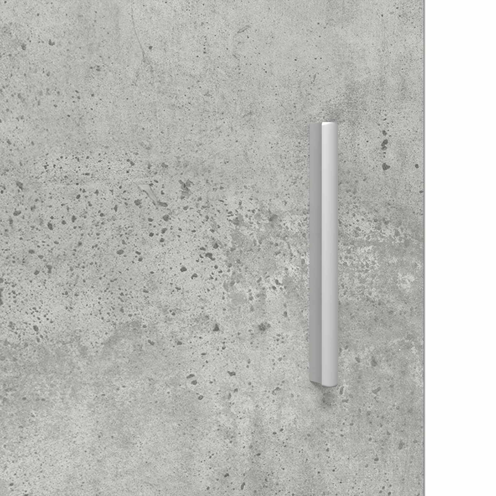 Kreveta Betonska siva 98,5 x 33 x 80 cm Konstruirano drvo