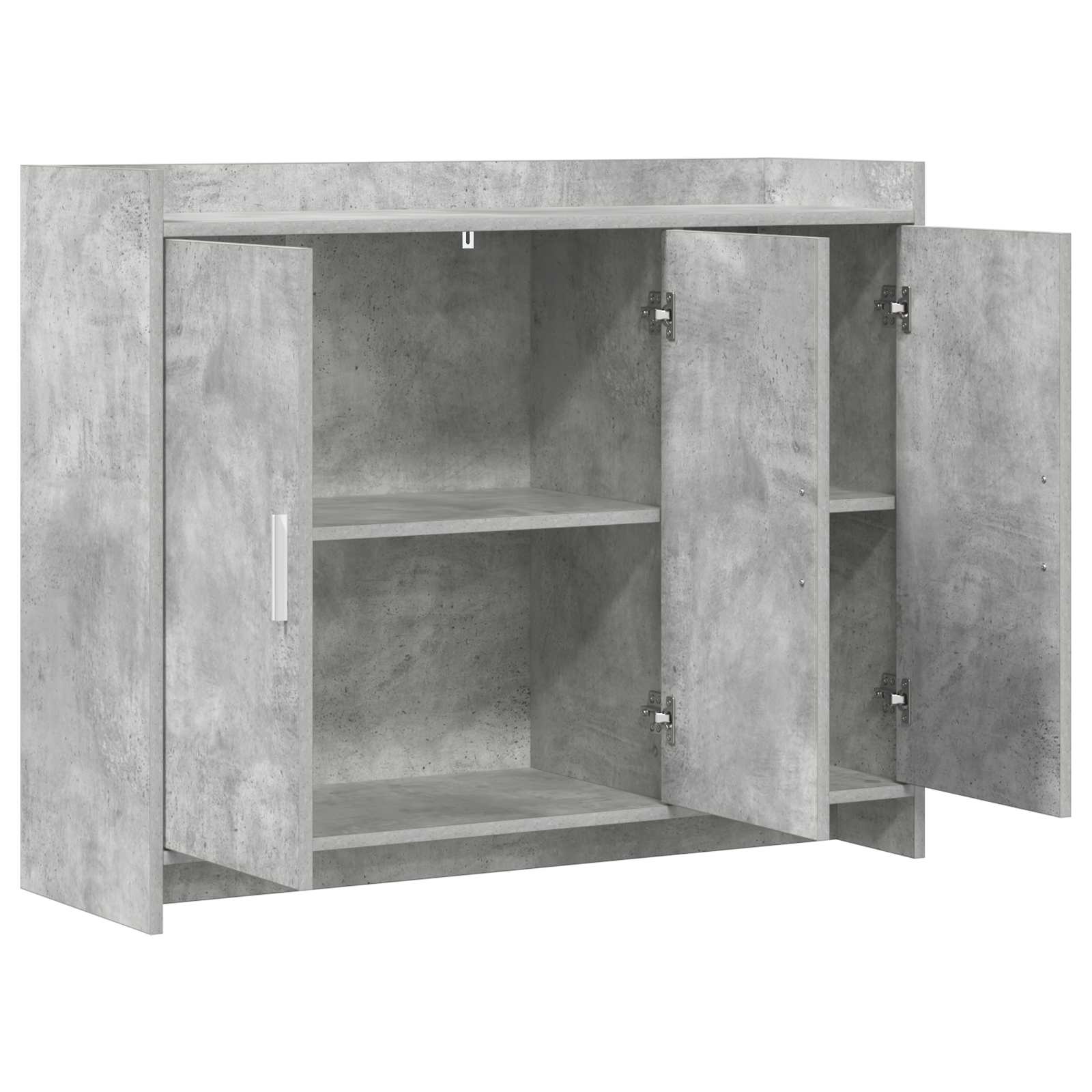 Kreveta Betonska siva 98,5 x 33 x 80 cm Konstruirano drvo