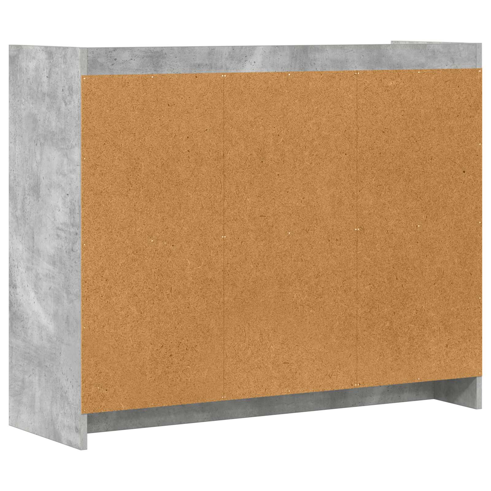 Kreveta Betonska siva 98,5 x 33 x 80 cm Konstruirano drvo