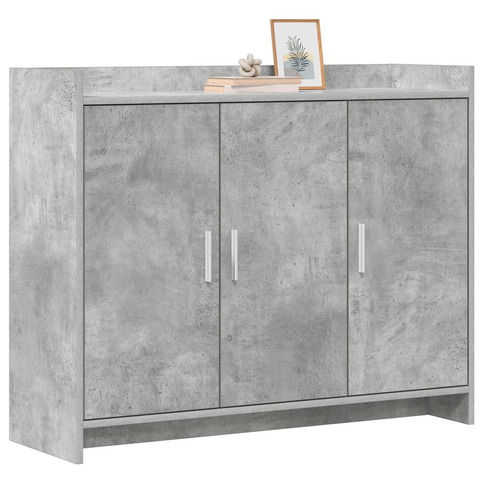 Kreveta Betonska siva 98,5 x 33 x 80 cm Konstruirano drvo