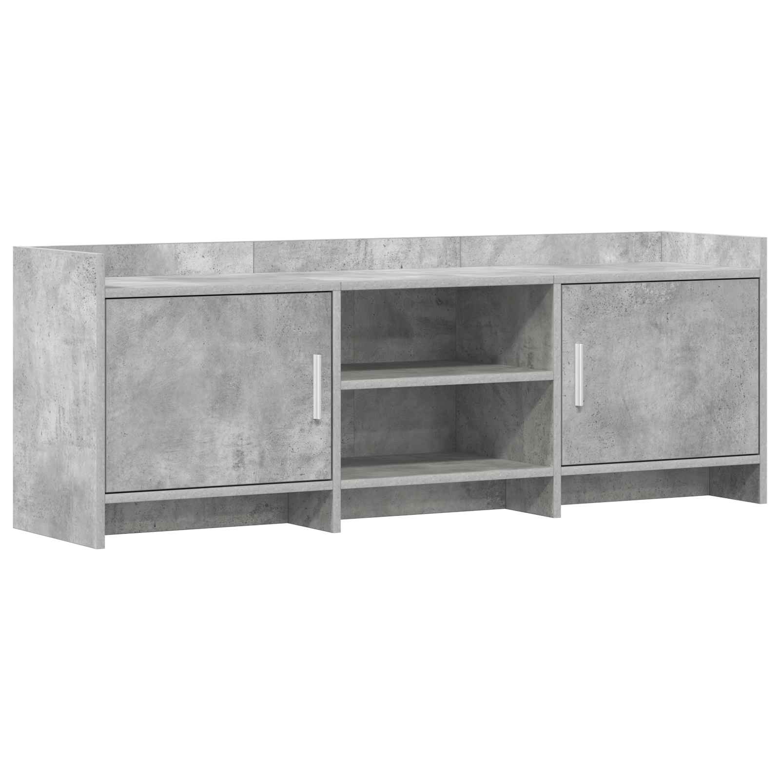 TV ormar 130 x 33 x 47 cm Betonska siva Konstruirano drvo