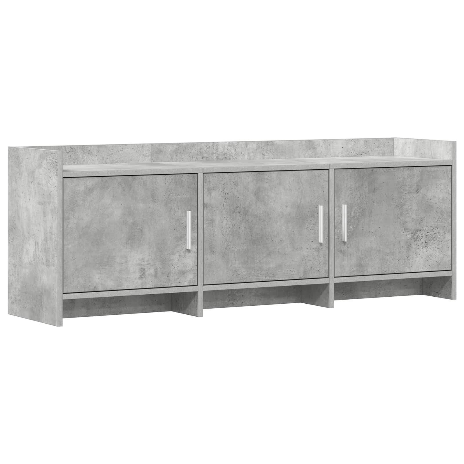 TV ormar 130 x 33 x 47 cm Betonska siva Konstruirano drvo