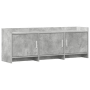 TV ormar 130 x 33 x 47 cm Betonska siva Konstruirano drvo