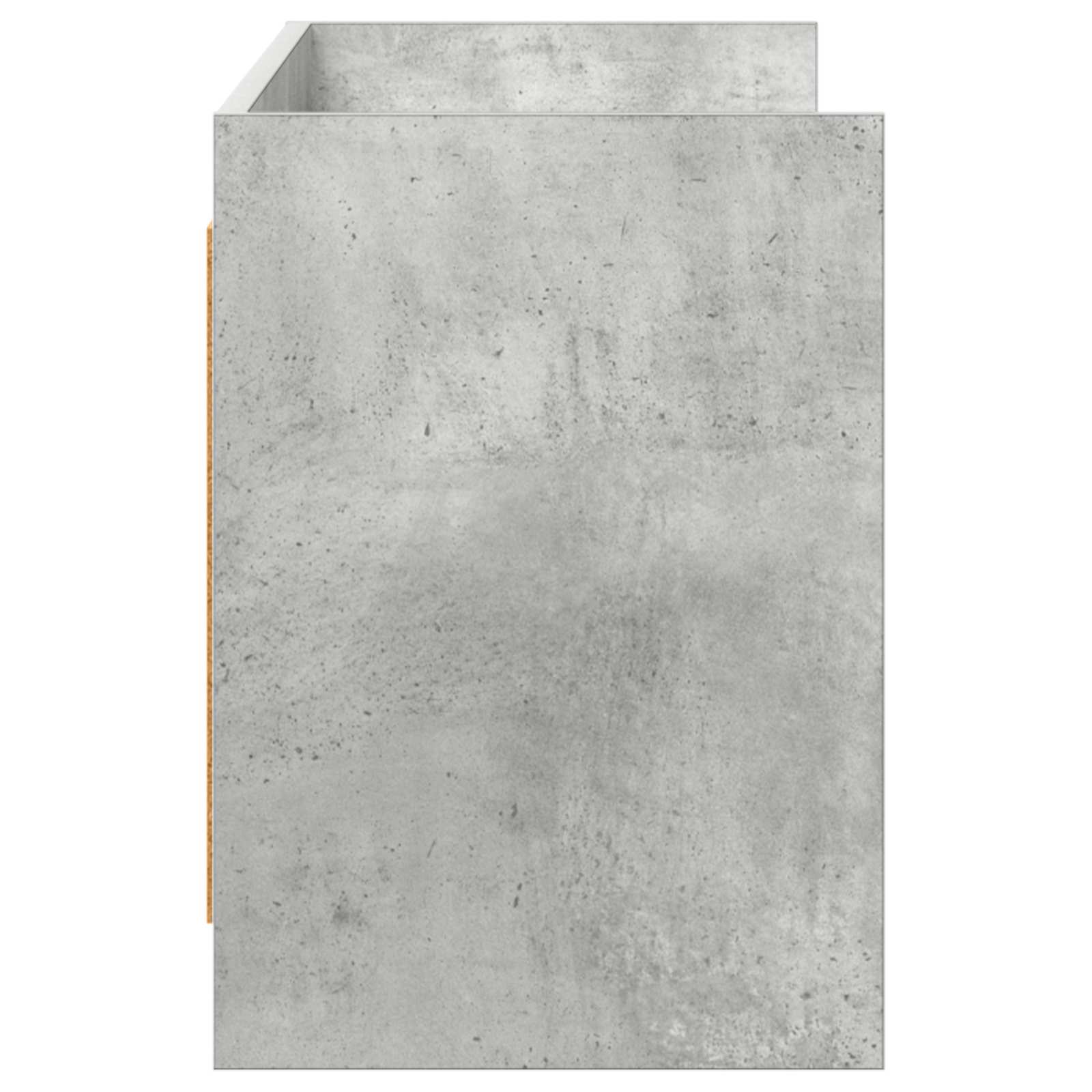 TV ormar 135 x 33 x 47 cm Betonska siva Konstruirano drvo