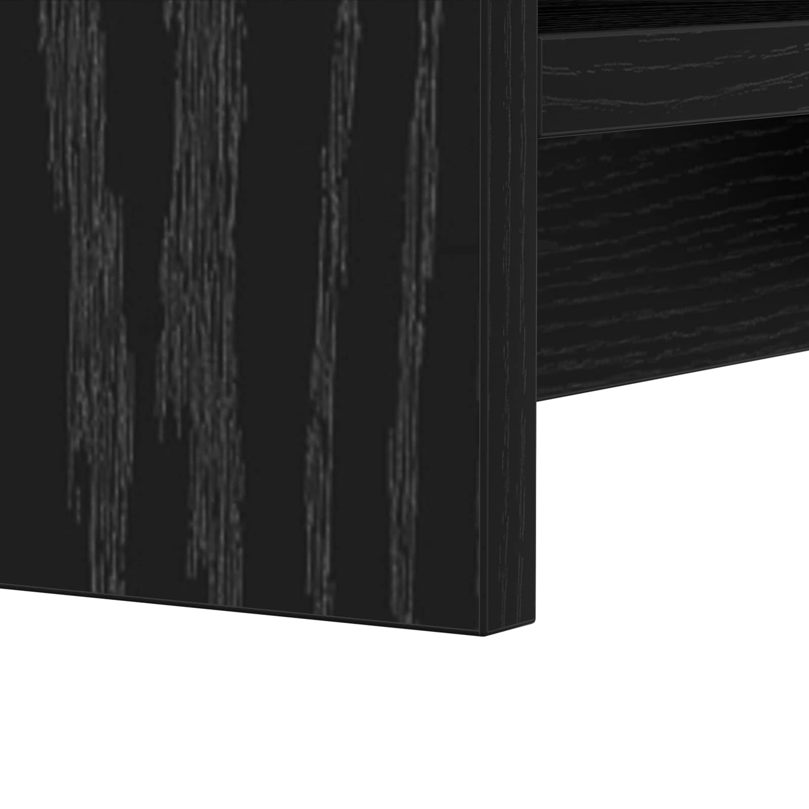 Police za knjige Crni hrast 59 x 30 x 111 cm Konstruirano drvo