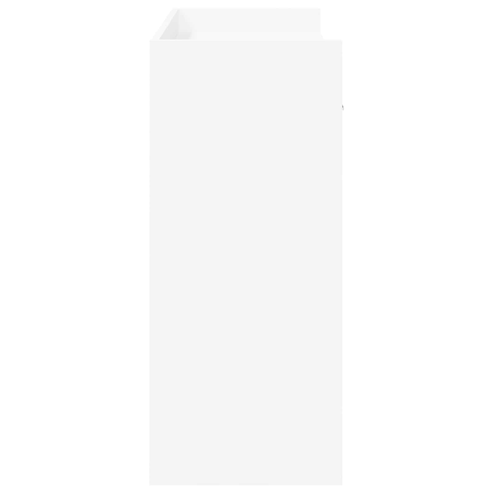 Konzolna stolica Bijela 90 x 35 x 80 cm Konstruirano drvo