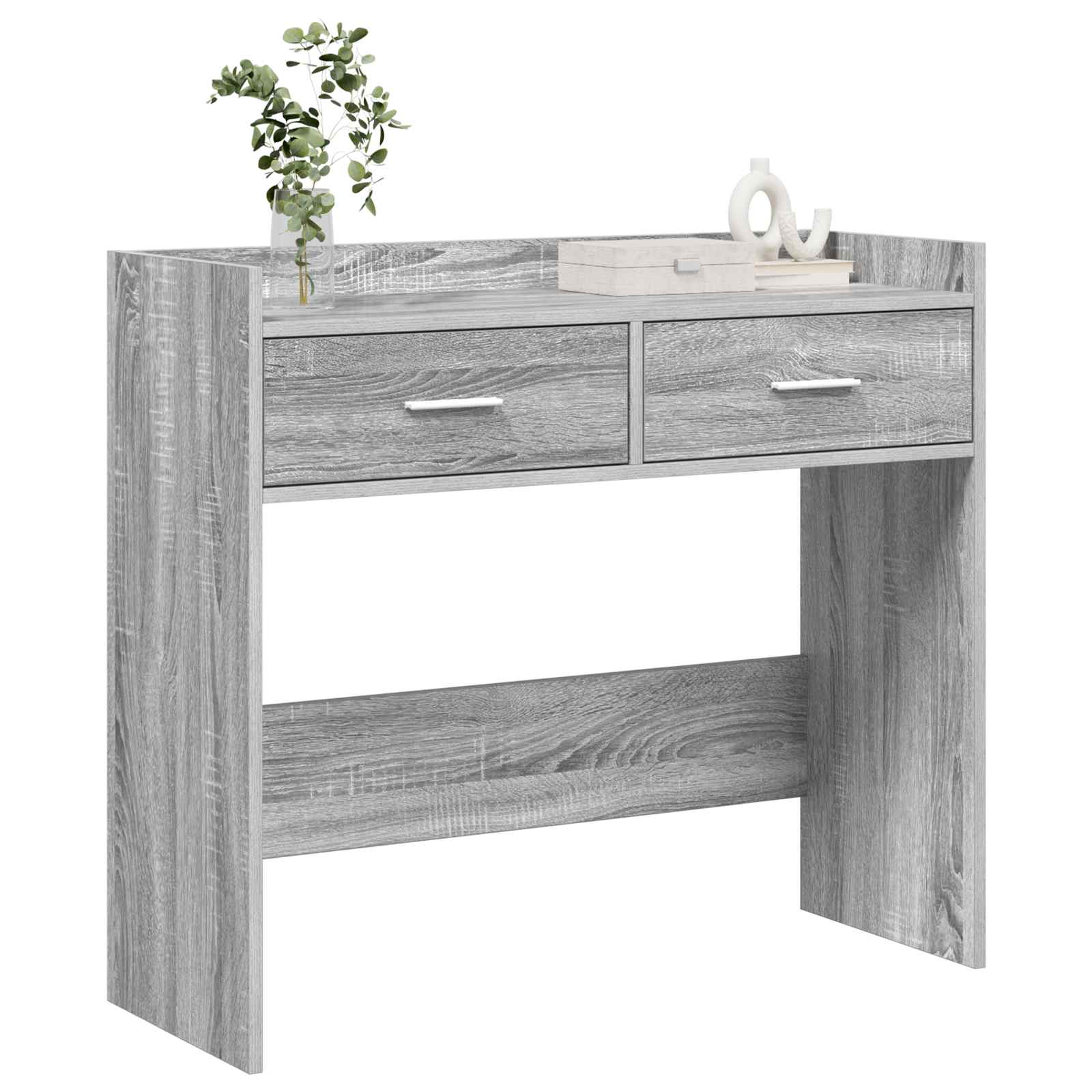 Konzolna stolica Siva Sonoma 90 x 35 x 80 cm Konstruirano drvo