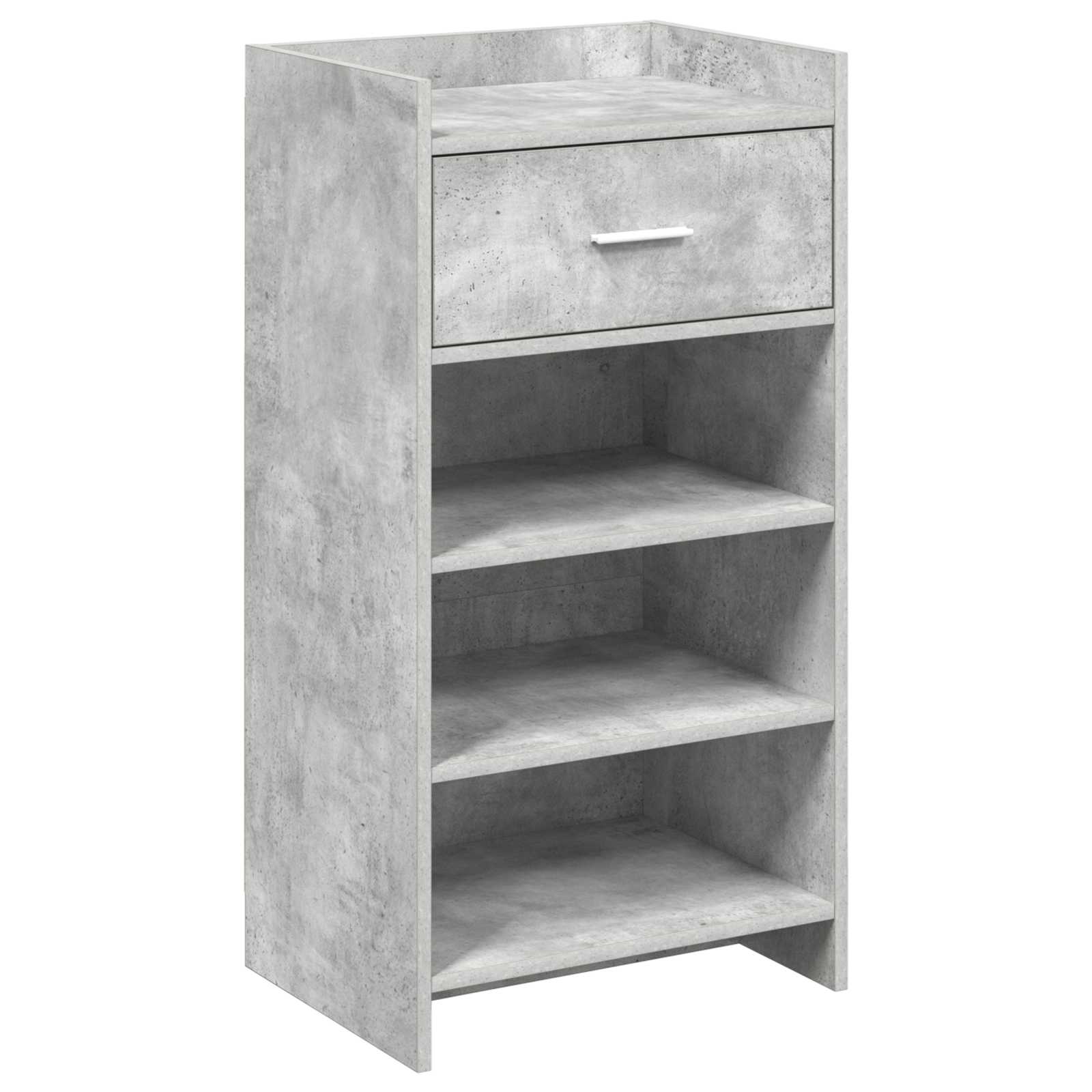 Ormar za cipele Betonska siva 48 x 36 x 92 cm Konstruirano drvo