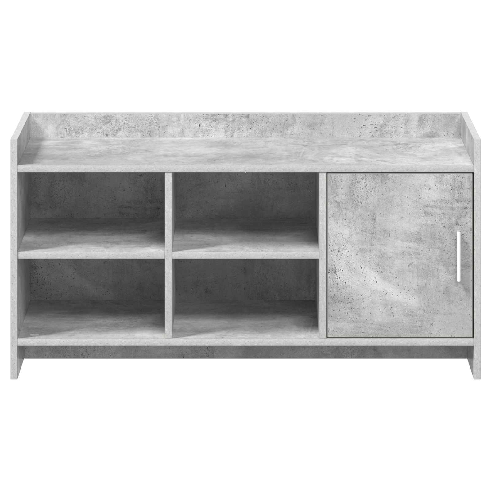 Ormar za cipele s pohranom Betonska siva 100 x 39,5 x 51 cm