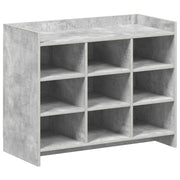 Ormar za cipele s pohranom Betonska siva 85 x 39,5 x 70 cm