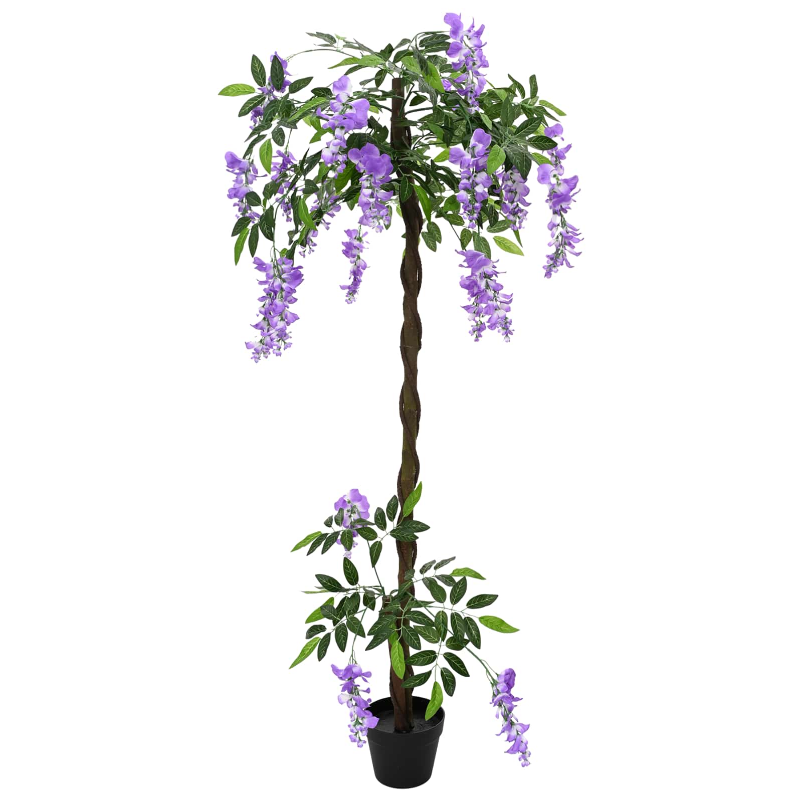Umjetno drvce s grahom i cvijetom Ljubičasta 80 x 18 x 160 cm