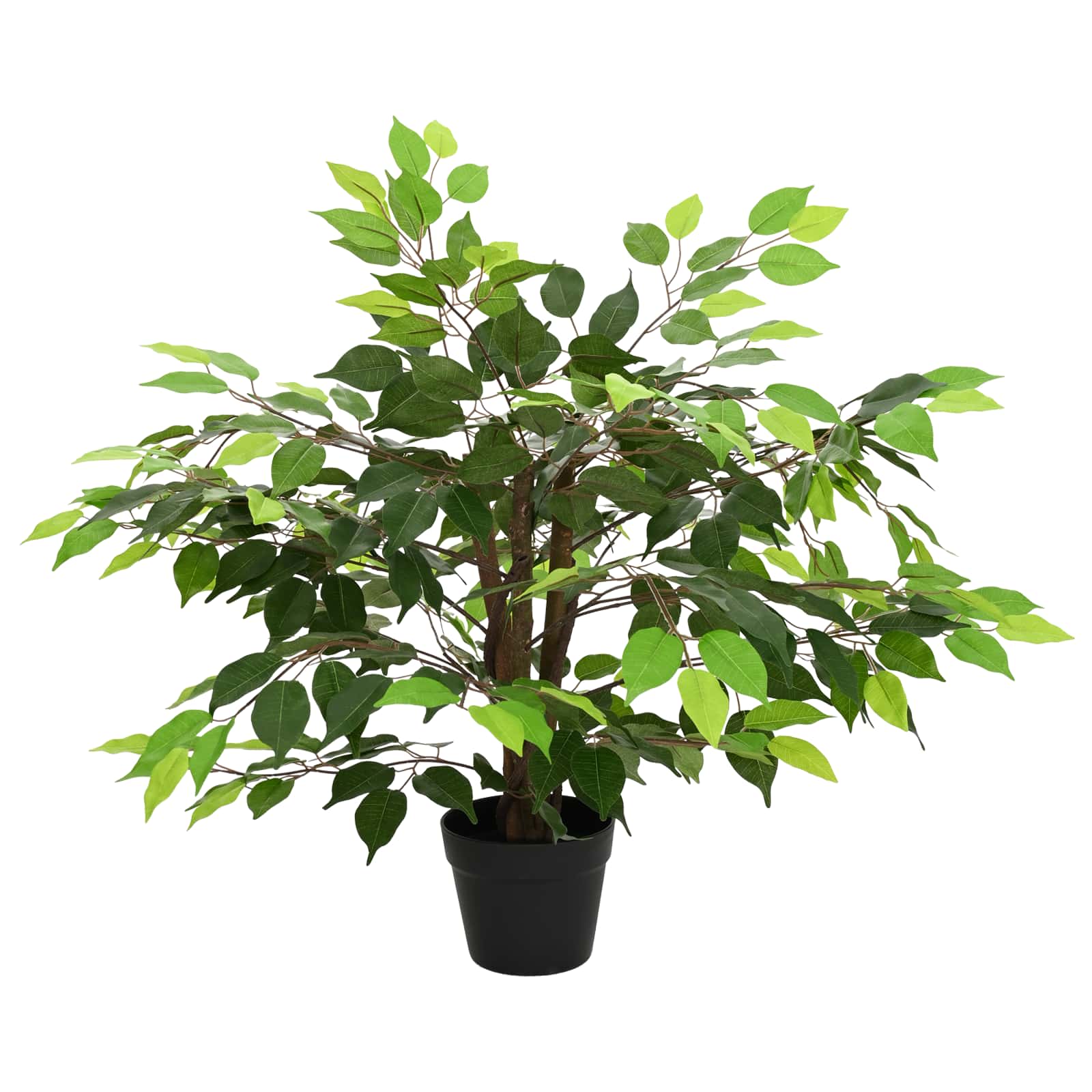 Umjetna ficus biljka Zelena 73 x 16 x 60 cm Tkanina i drvo