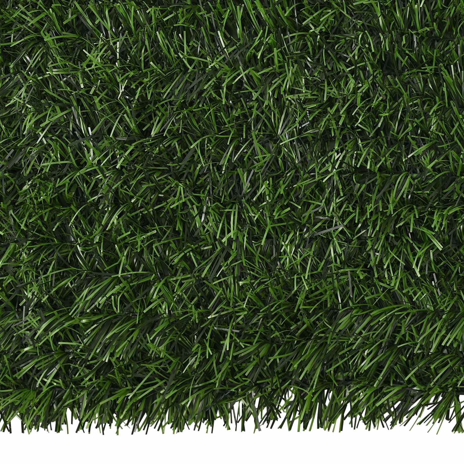 Umjetna ograda Svijetlo zelena 1 x 4 m PVC i čelik