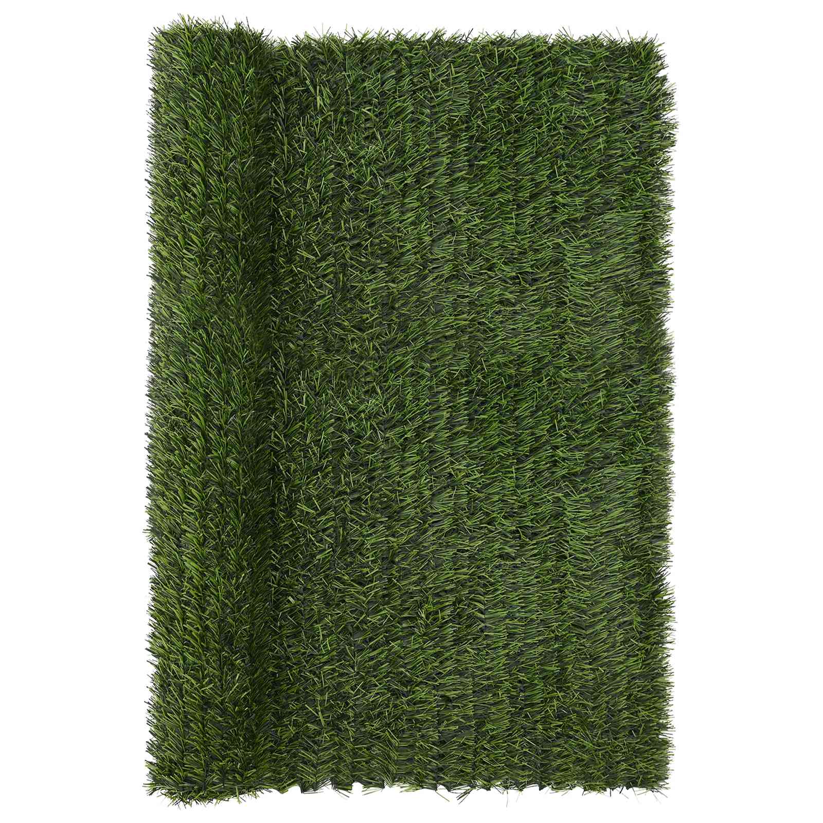 Umjetna ograda Svijetlo zelena 1,5 x 6 m PVC i čelik