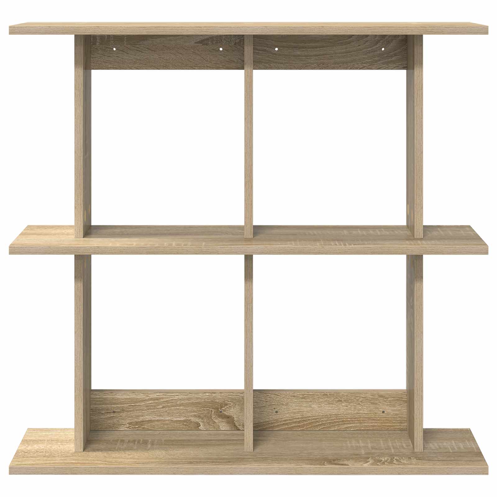 Polica na zidu Zidna montaža Smeđa 80 x 20 x 75 cm