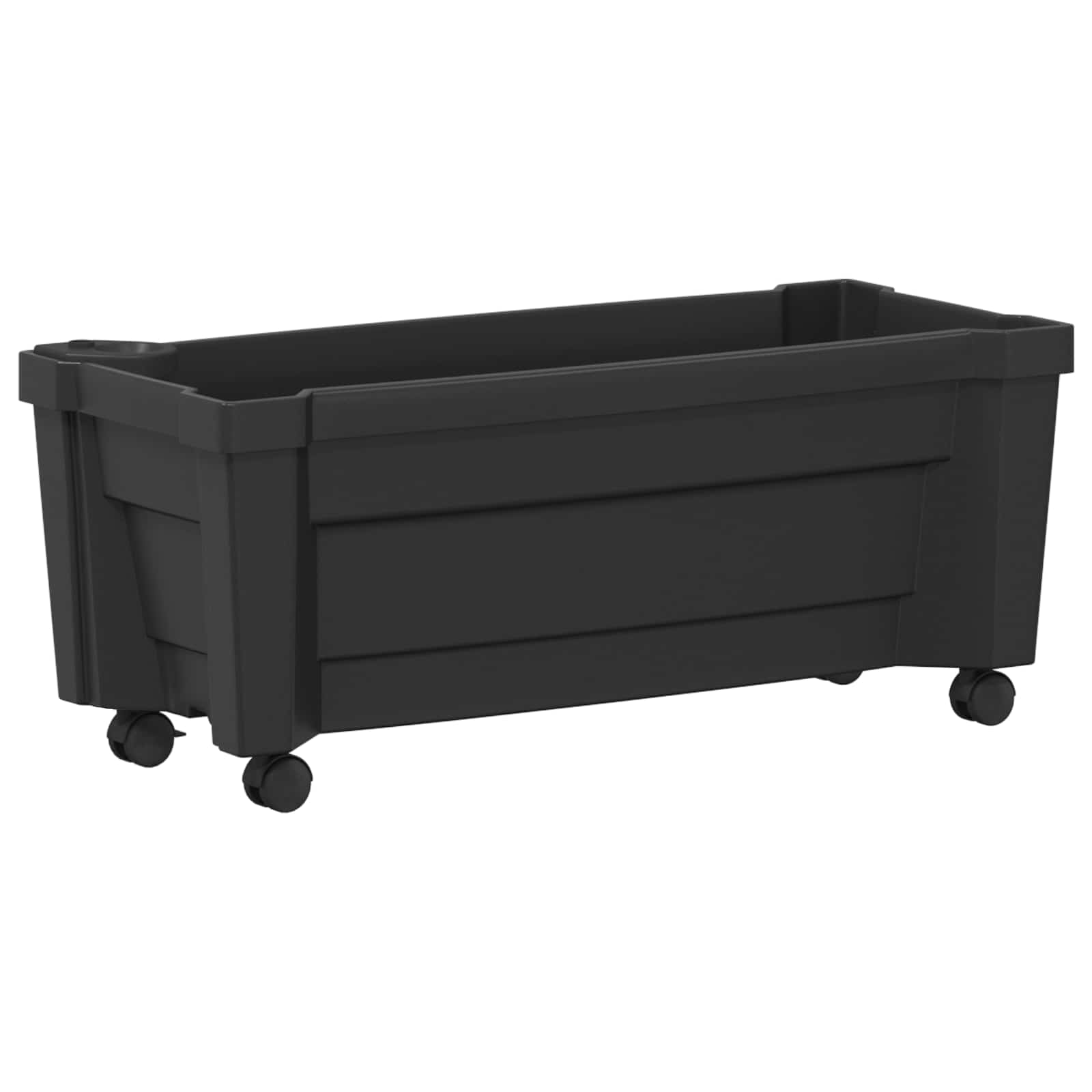 Calypso saksija s kotačima Antracit 79 x 35 x 33 cm PP
