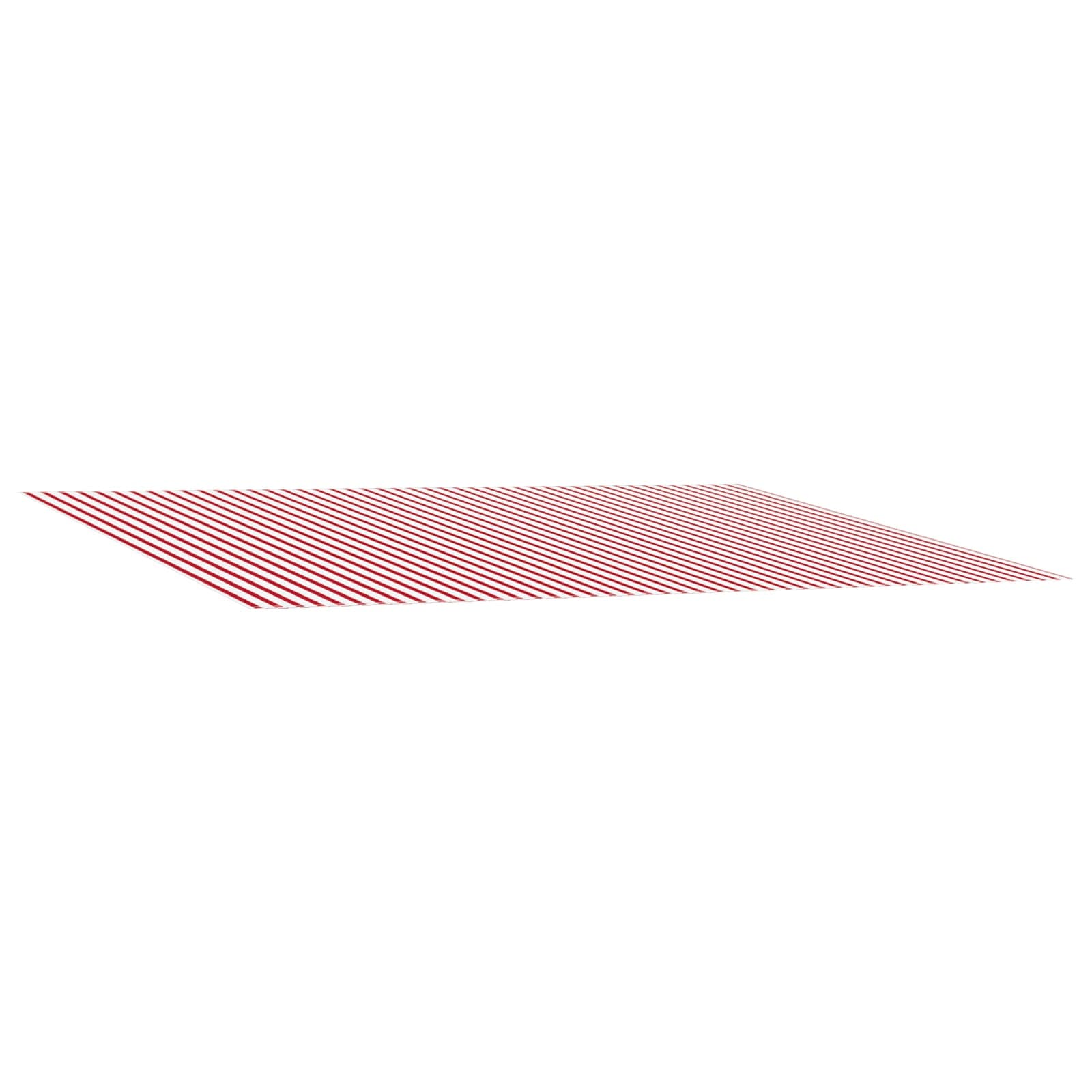 Zamjensko platno za tendu Crvena i bijela 600 × 350 cm