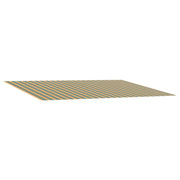 Zamjensko platno za tendu Zelena i žuta 500 × 350 cm Poliester
