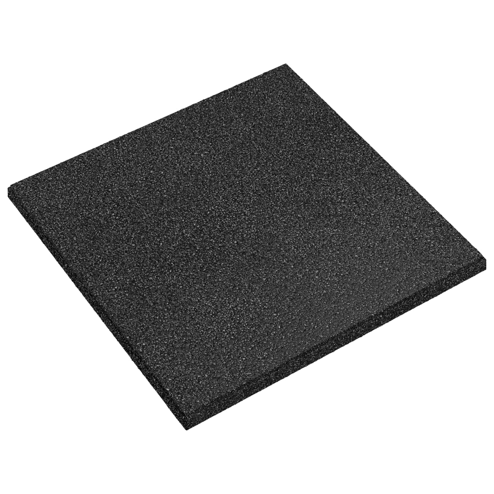 Ploče za zaštitu od padova 24 pcs Crna 50 x 50 cm Guma