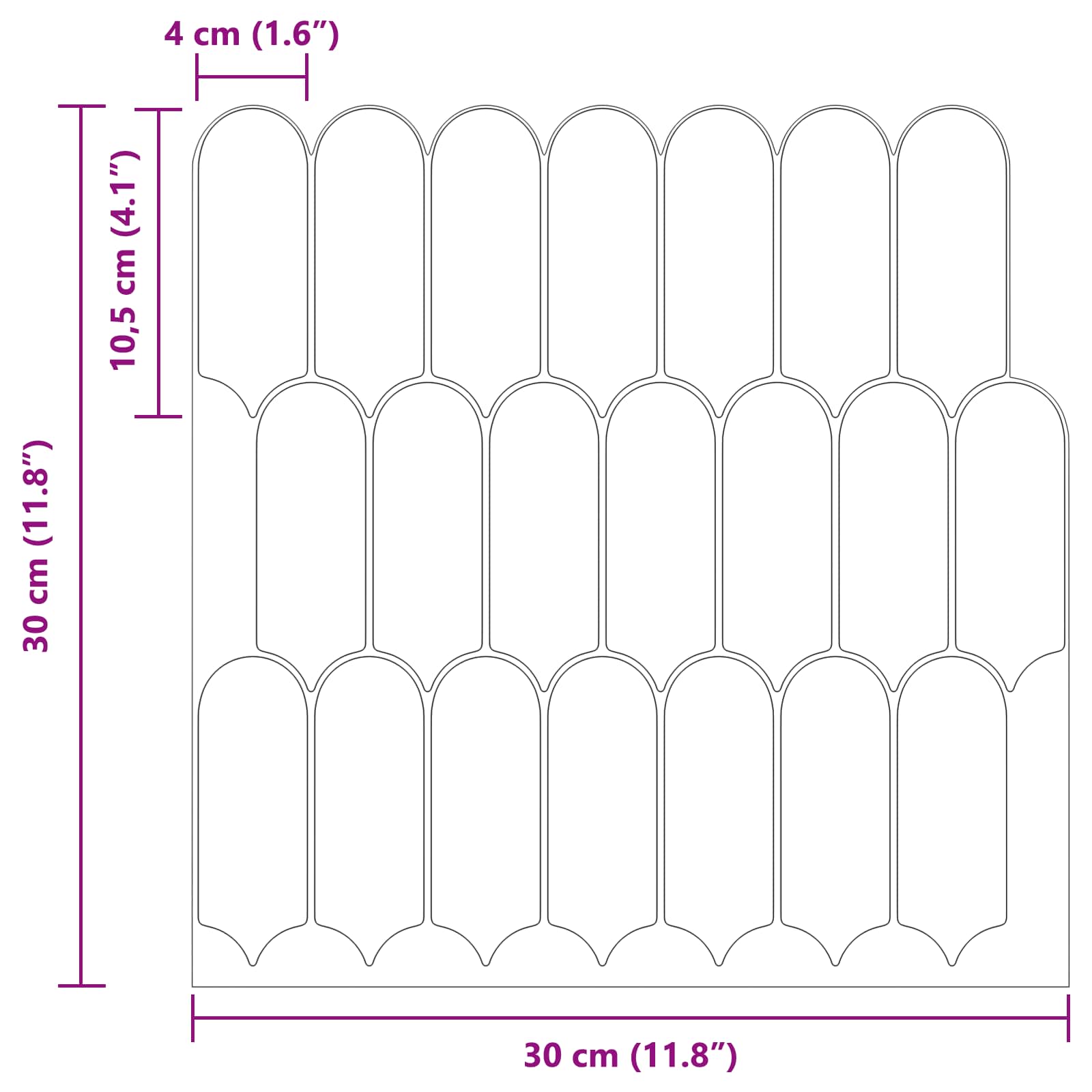 Pernata pločica 50 pcs Svjetloplava 30 x 30 cm Poliuretan i PET