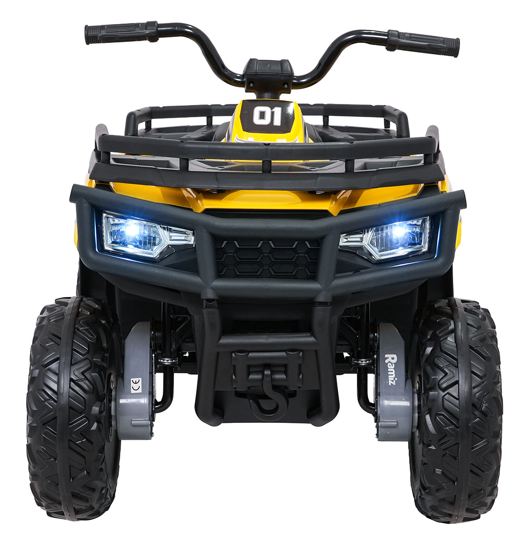 Quad na akumulator 4x4 ATV WOLF - narančasti