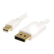 StarTech.com MDP2DPMM2MW DisplayPort kabel 2 m mini DisplayPort Bijelo