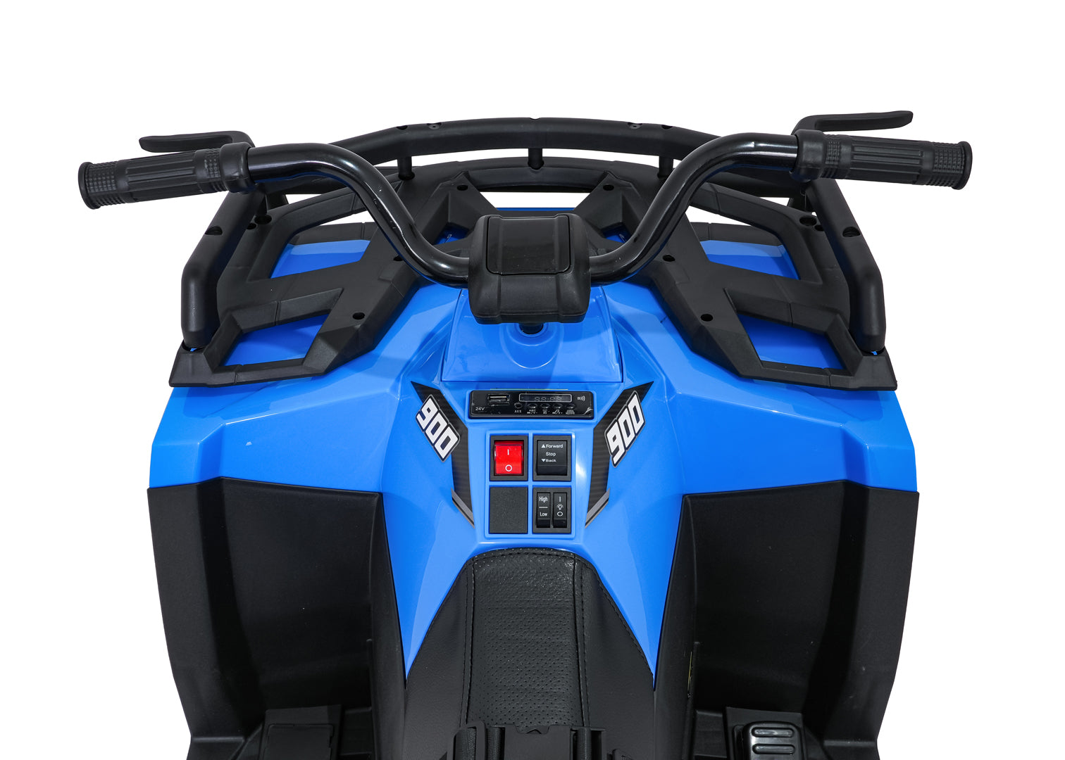 Quad na akumulator 4x4 ATV WOLF - plavi