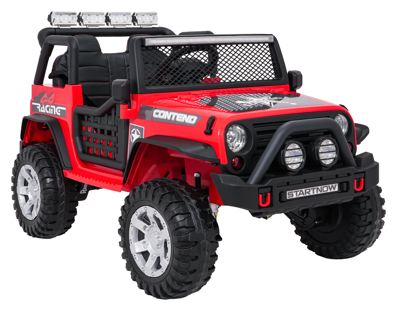 Auto na akumulator Jeep BEAST 4x4 - crveni