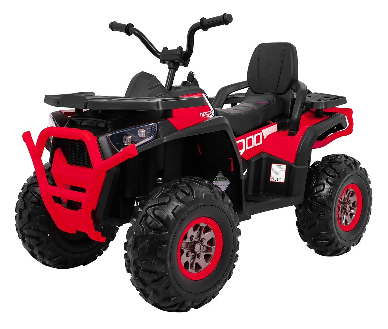 Quad na akumulator ATV Desert 4x4 - crveni