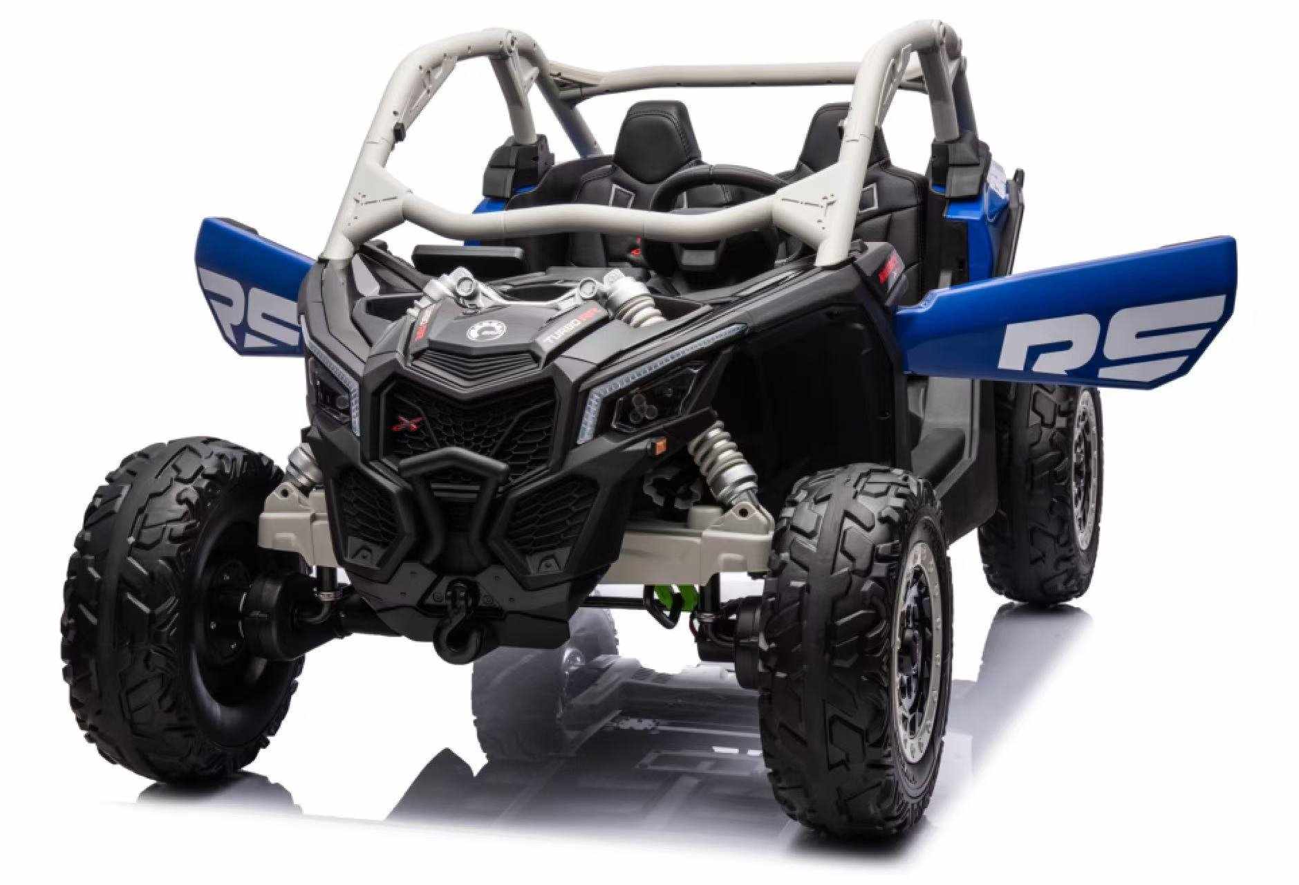 Buggy na akumulator Maverick Turbo RR 4x4 - DVOSJED - sivo/plavi