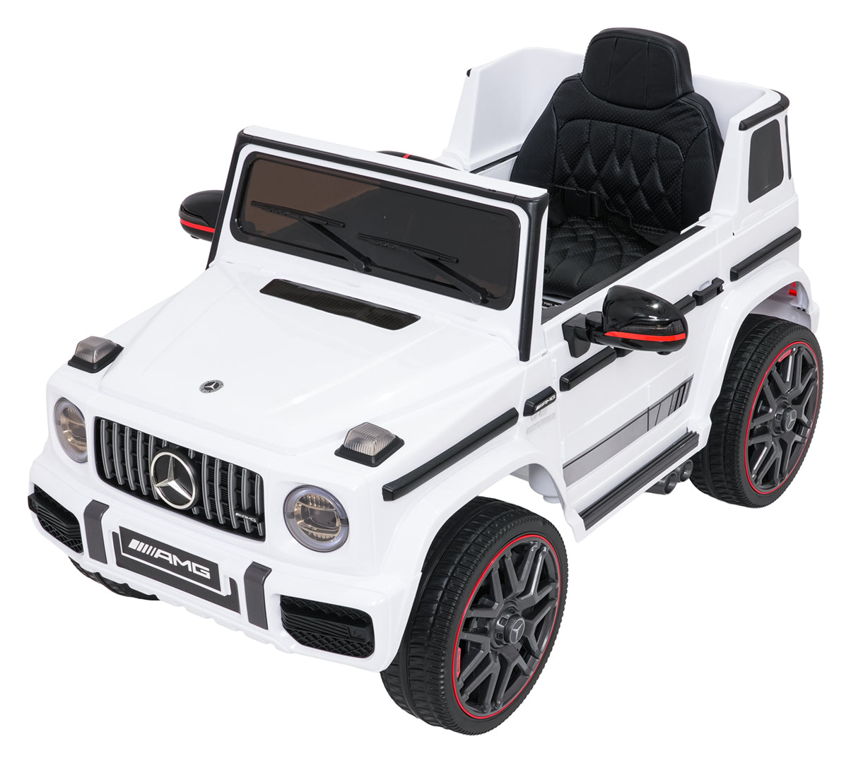 Licencirani auto na akumulator Mercedes G63 AMG LIFT - bijeli