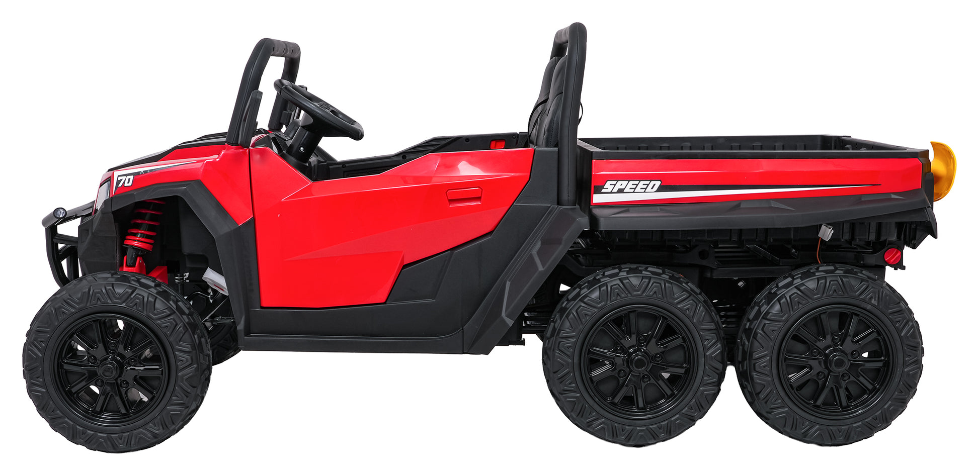 Auto na akumulator Farmer Truck X-POWER 4x4 - DVOSJED - crveni