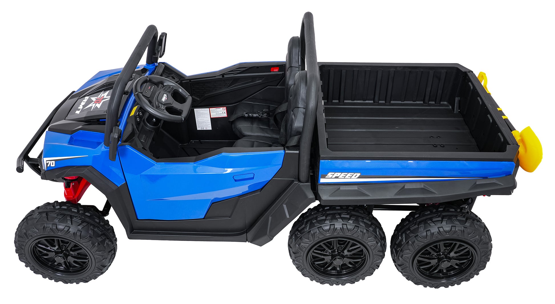 Auto na akumulator Farmer Truck X-POWER 4x4 - DVOSJED - plavi
