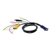 ATEN 2L-5302U KVM kabel Crno 1,8 m