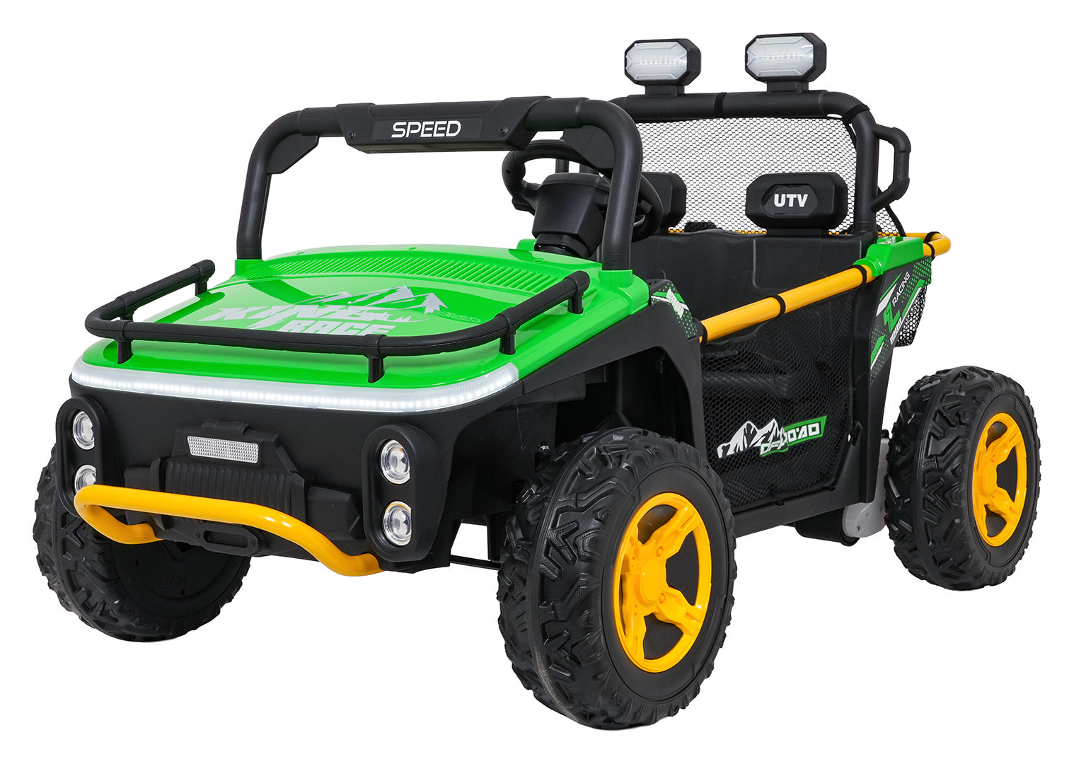 Buggy na akumulator UTV SPEED 2x80W- dvosjed - zeleni