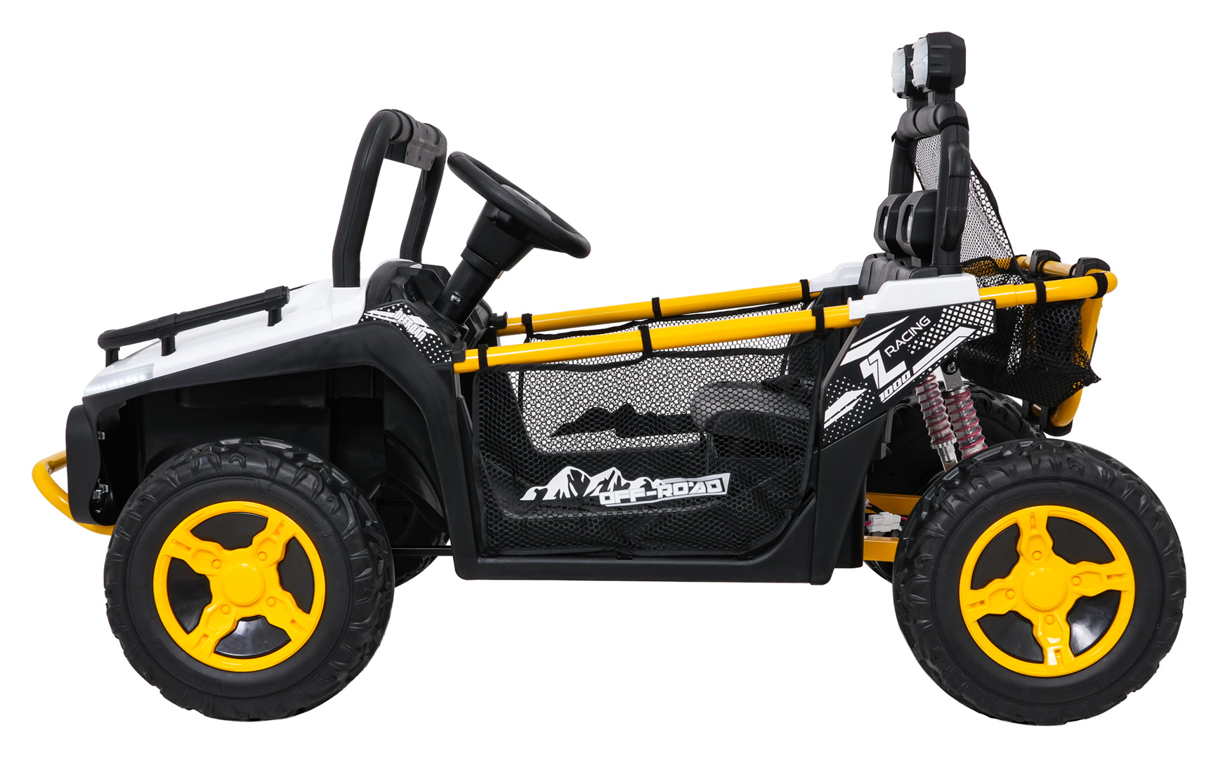 Buggy na akumulator UTV SPEED 2x80W- dvosjed - bijeli