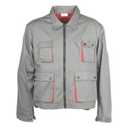 Radna jakna CLASSIC PLUS sivo/crvena