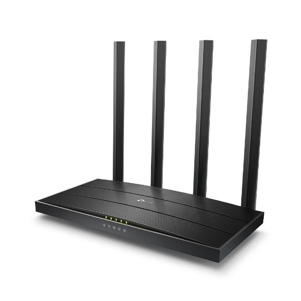 TP-Link Archer C6 bežični usmjerivač Brzi Ethernet Dvofrekvencijski (2,4 GHz / 5 GHz) Bijelo