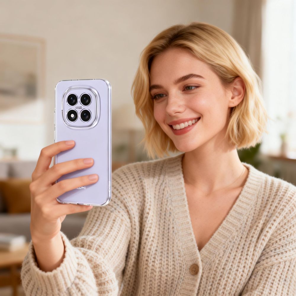 TECH-PROTECT FLEXAIR MASKA ZA XIAOMI POCO M8 PRO / REDMI NOTE 15 PRO+ PLUS 5G – prozirna